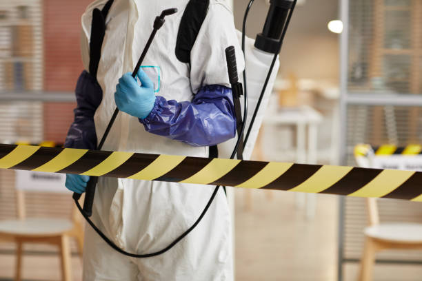 Professional Infectious Disease Decontamination technician working in Hopewell, NJ